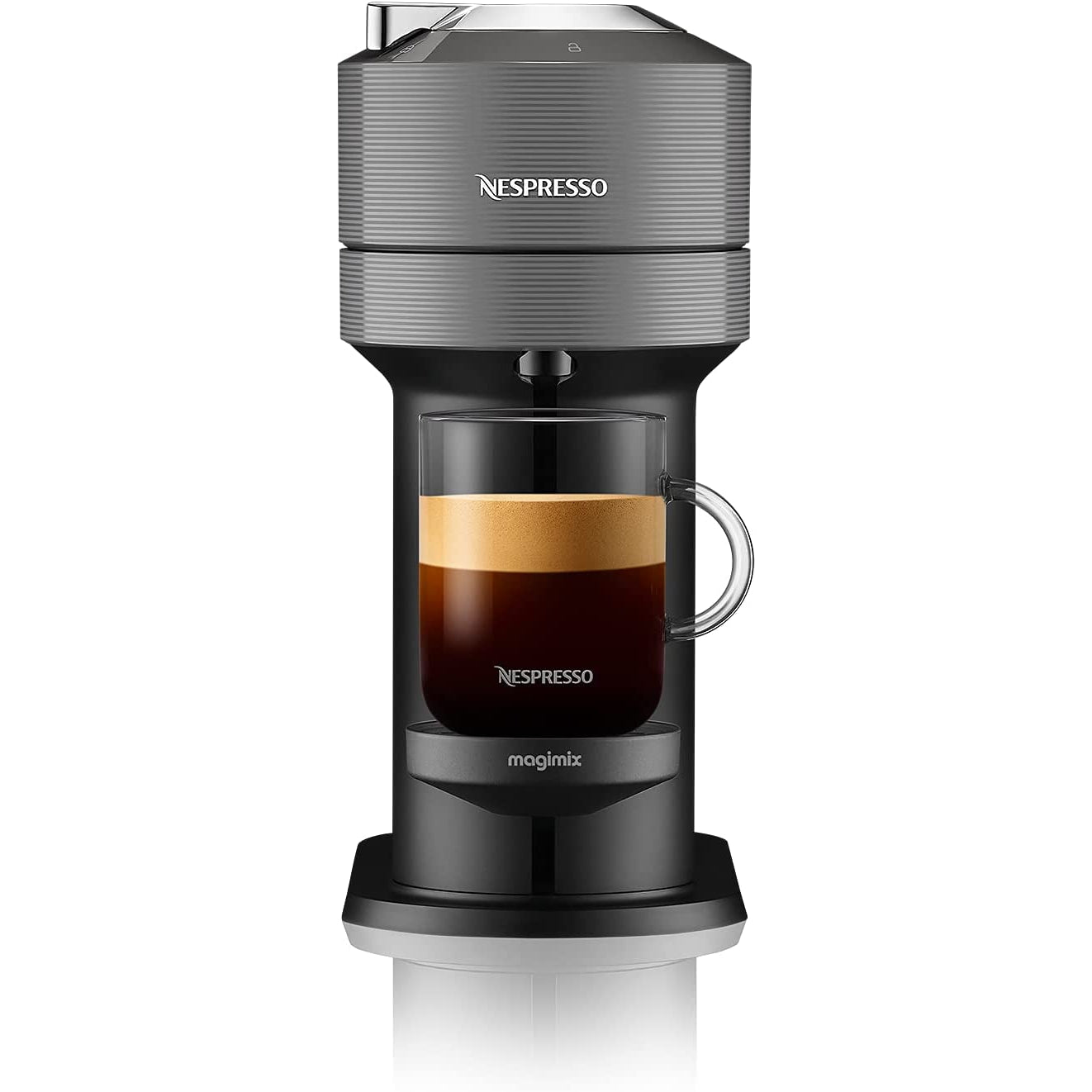 Nespresso Vertuo Next Coffee Machine by Magimix, Dark Grey
