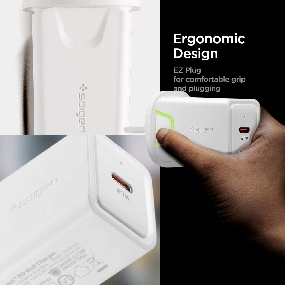 Spigen Steadiboost PD Wall Charger - White