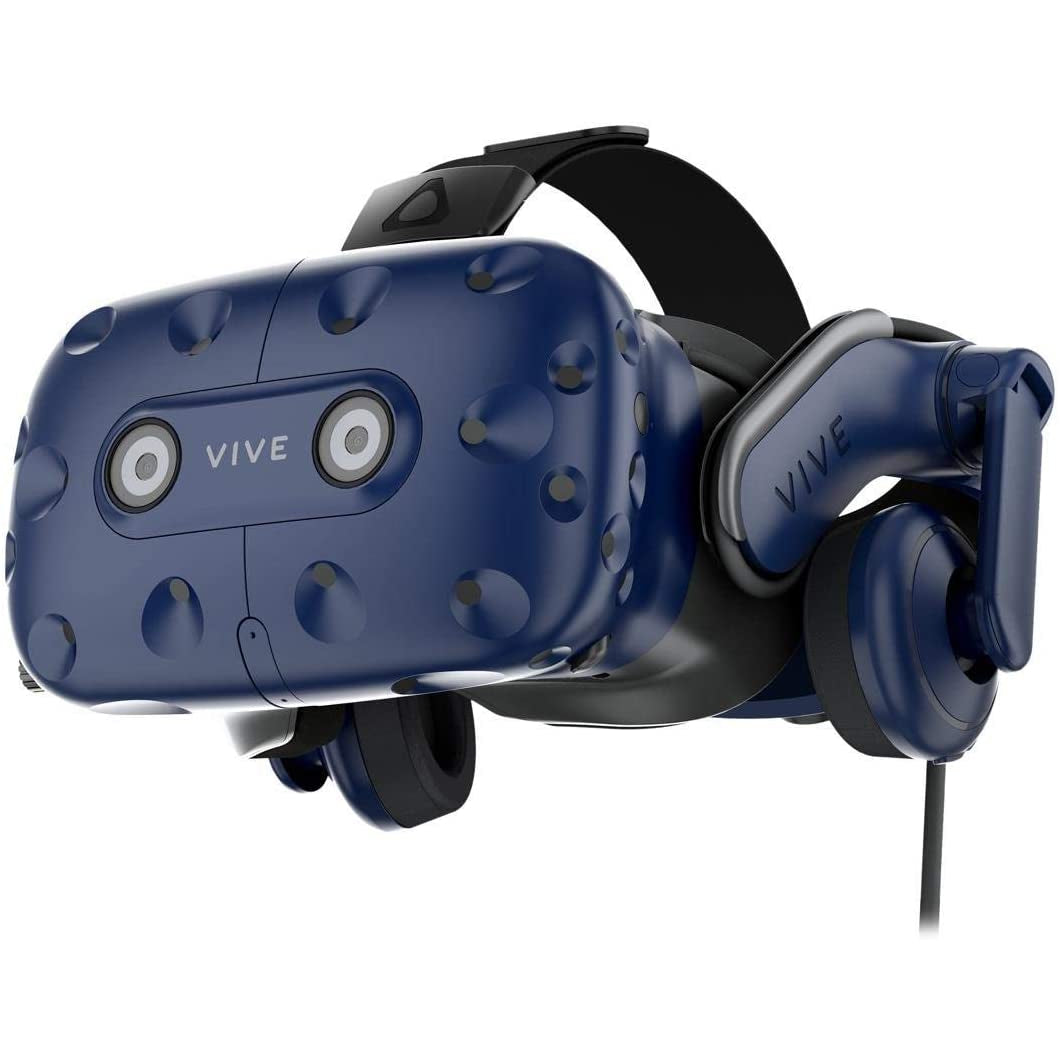 HTC Vive Pro Starter Kit VR Virtual Reality Headset - Blue (99HAPY001-00) - Refurbished