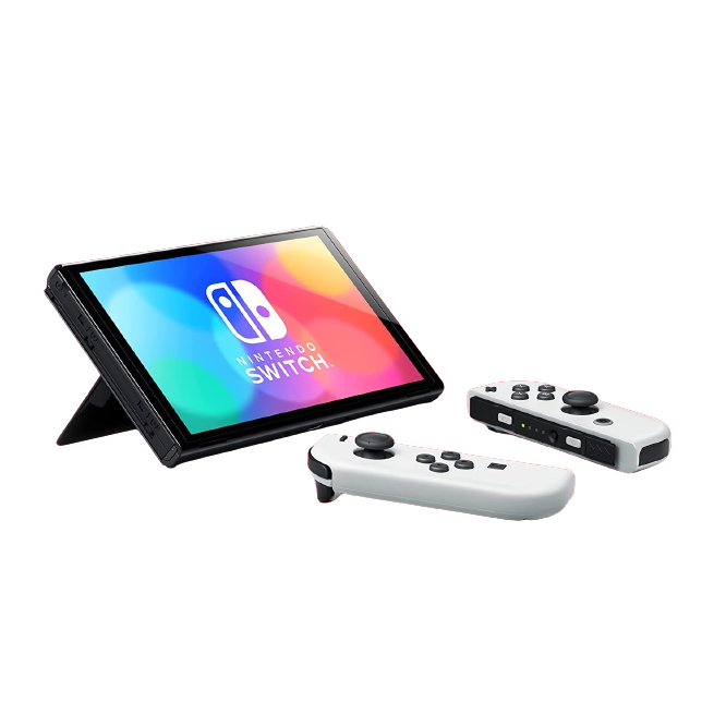 Nintendo Switch OLED Model 64GB - White - Refurbished Pristine