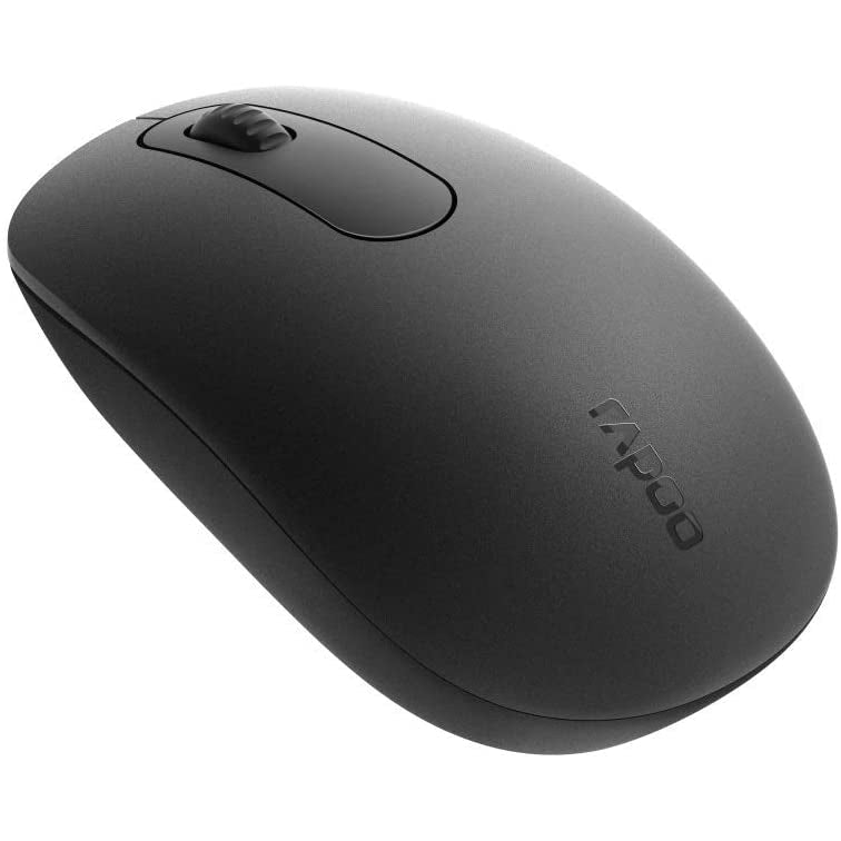Rapoo NX2000 Wired Keyboard Mouse Desktop Combo Set, Black - Refurbished Pristine