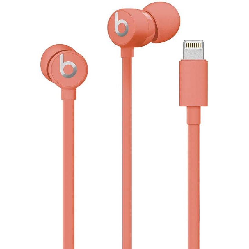 Beats by Dr.Dre urBeats3 Headphones Lightning - Coral / Satin Silver