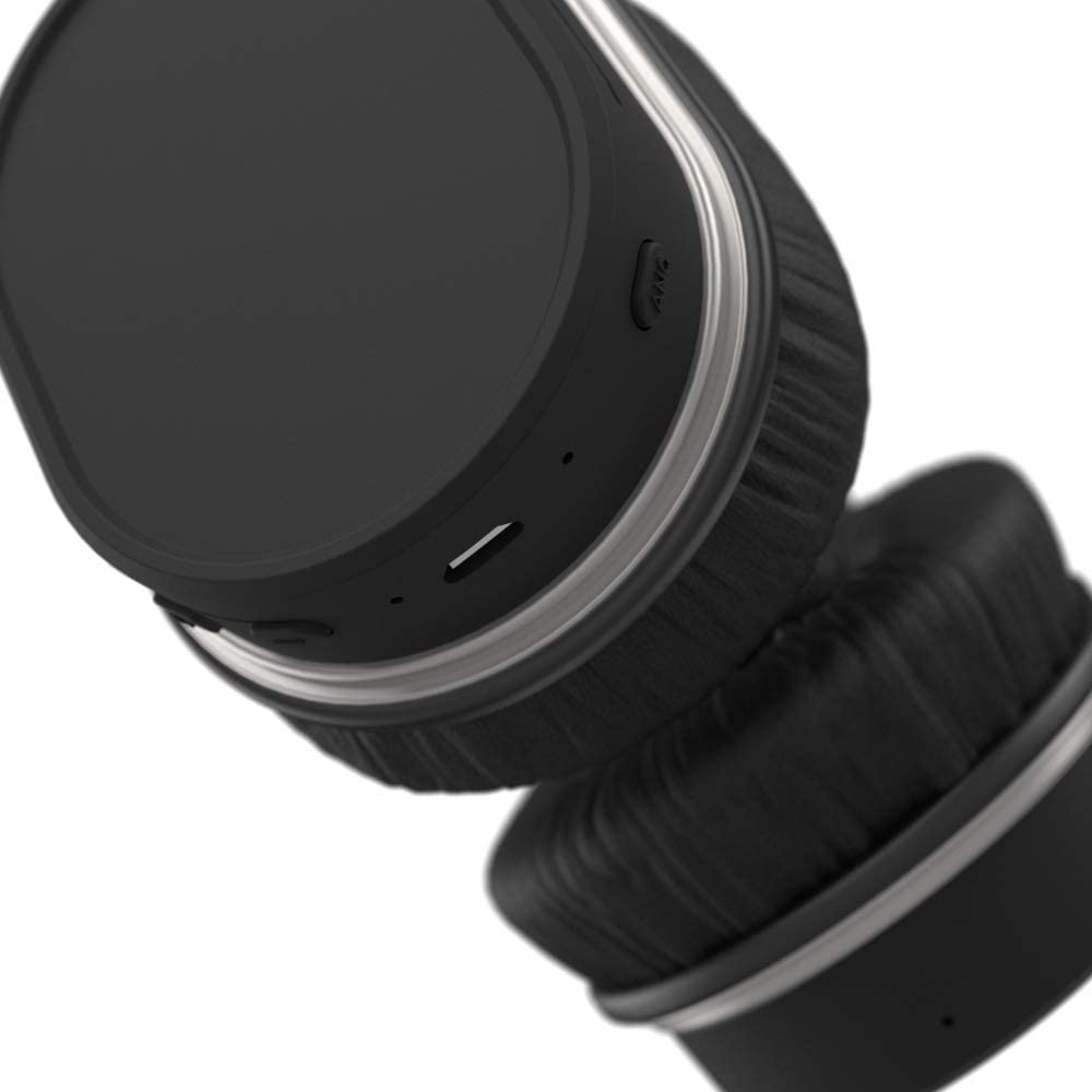 KitSound Immerse 75 Wireless Bluetooth Headphones - Black