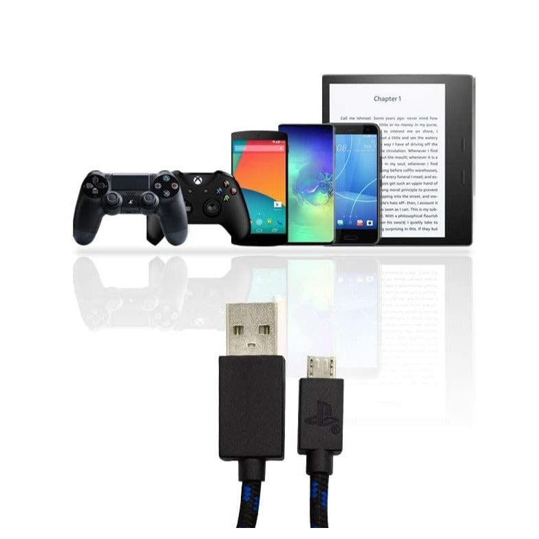 Numskull Sony PlayStation 4 4m Micro USB Play & Charge Cable