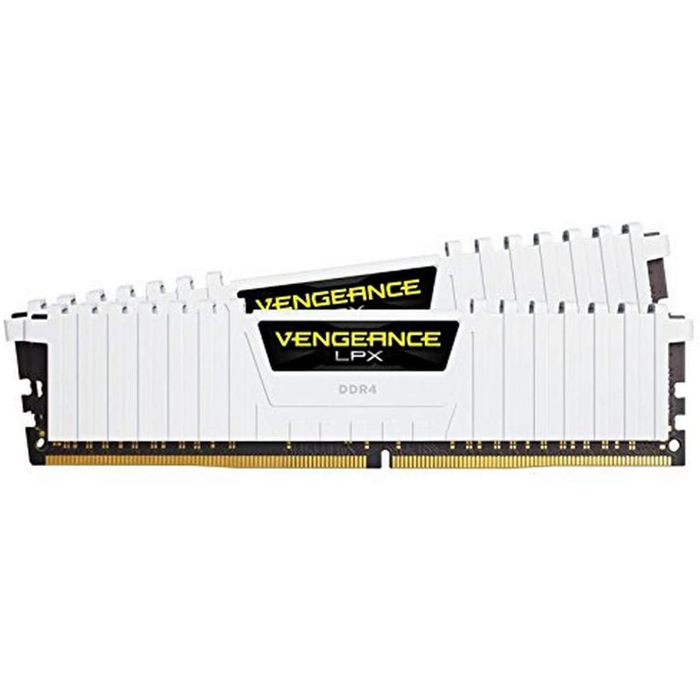 Corsair VENGEANCE LPX 16GB (2 X 8GB) DDR4 DRAM 3200MHZ (CMK16GX4M2B3200C16W) - White