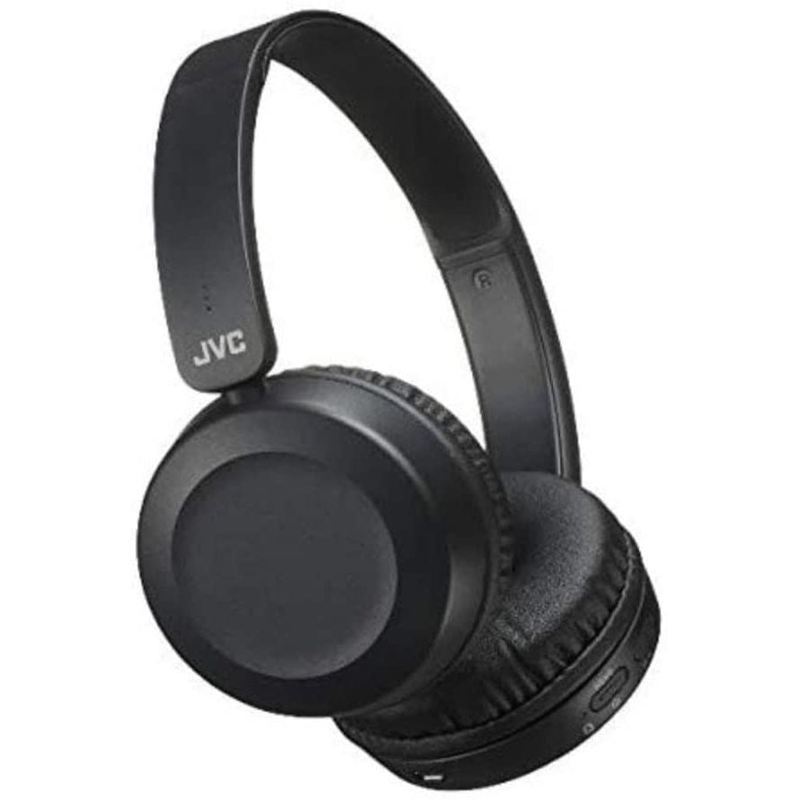 JVC Wireless Bluetooth Foldable Deep Bass On Ear Lightweight HA-S31BT Headphones, Black