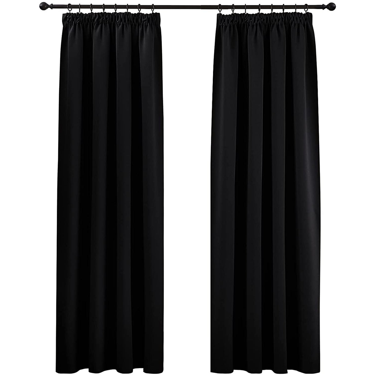 Pony Dance Curtains Black/Cream/Brown