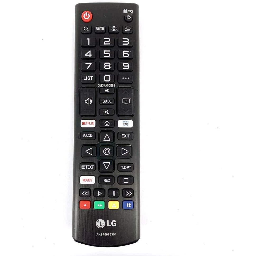LG AKB75675301 Television Remote Control for 4K 8K OLED UHD HDR TVs