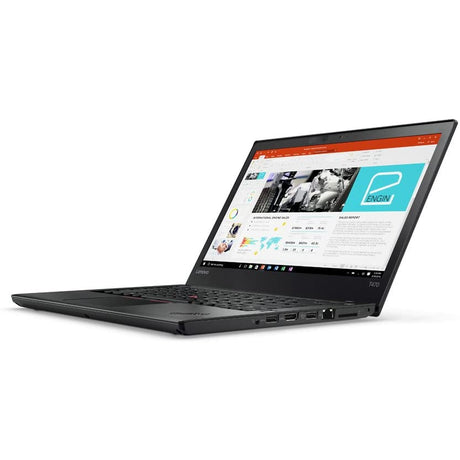 Lenovo ThinkPad T470s 14" Laptop, Intel Core i5-6300U, 8GB RAM, 256GB SSD - Black