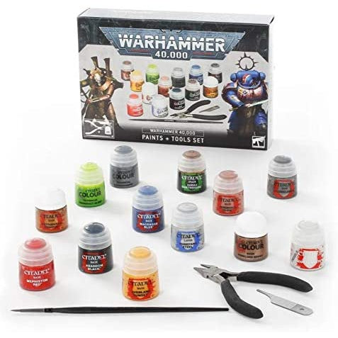 Warhammer 40,000 - Paints and Tools Set