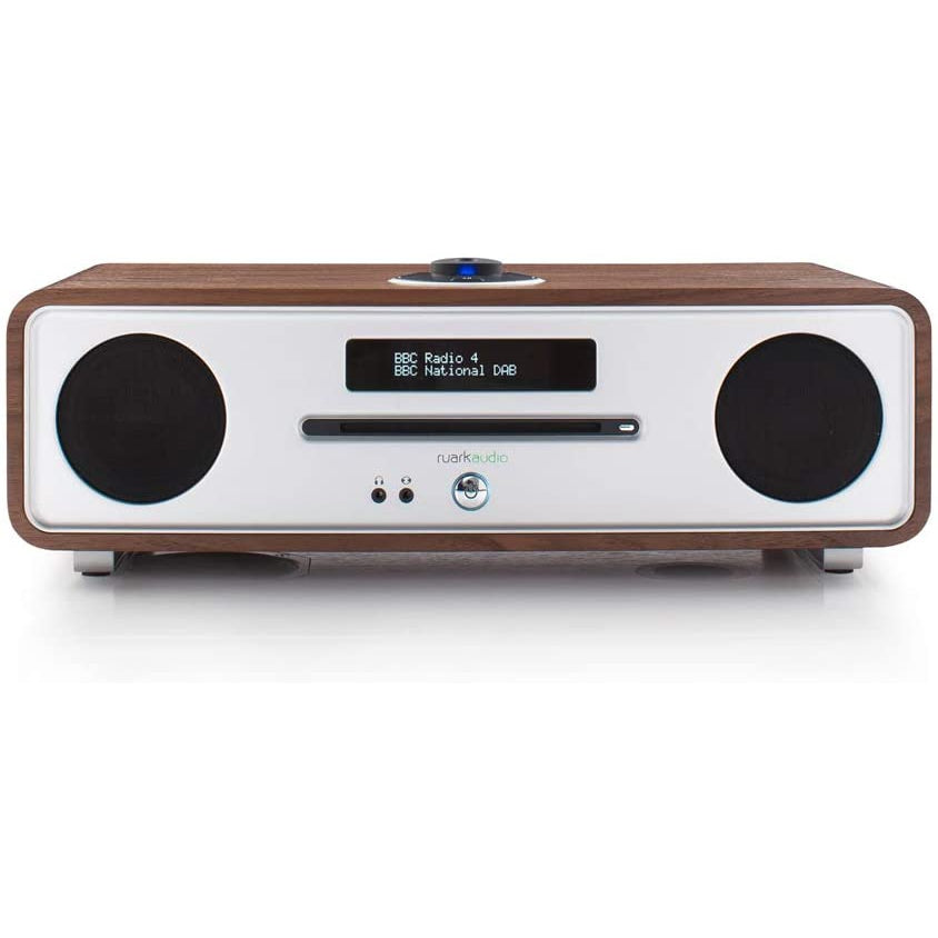 Ruark Audio R4 mk3 Home Audio System (DAB+ / CD / Bluetooth), Walnut