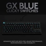 Logitech G Pro Mechanical Gaming Keyboard Qwertz, Ultraportable Design without Numeric Keypad, Removable Micro USB Cable, Backlit Keys, Black