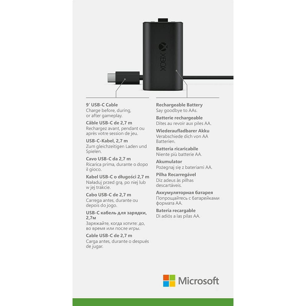 Xbox Play and Charge Kit USB C
