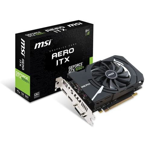 MSI GeForce GTX 1050Ti AERO ITX 4G OCV1 Graphics Card 4GB GDDR5