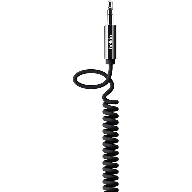 Belkin Mixit Coiled Audio Cable 1.8m - Black