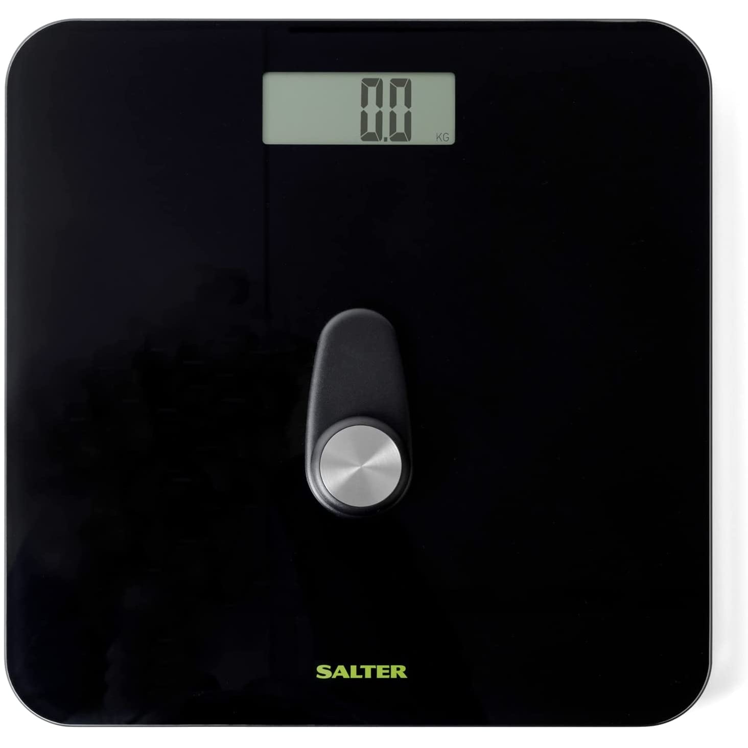 Salter Eco Push-To-Power Digital Bathroom Scale - Black