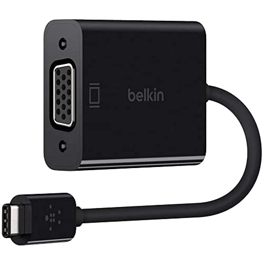 Belkin USB-C to VGA Adapter - Black