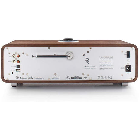 Ruark Audio R4 mk3 Home Audio System (DAB+ / CD / Bluetooth), Walnut