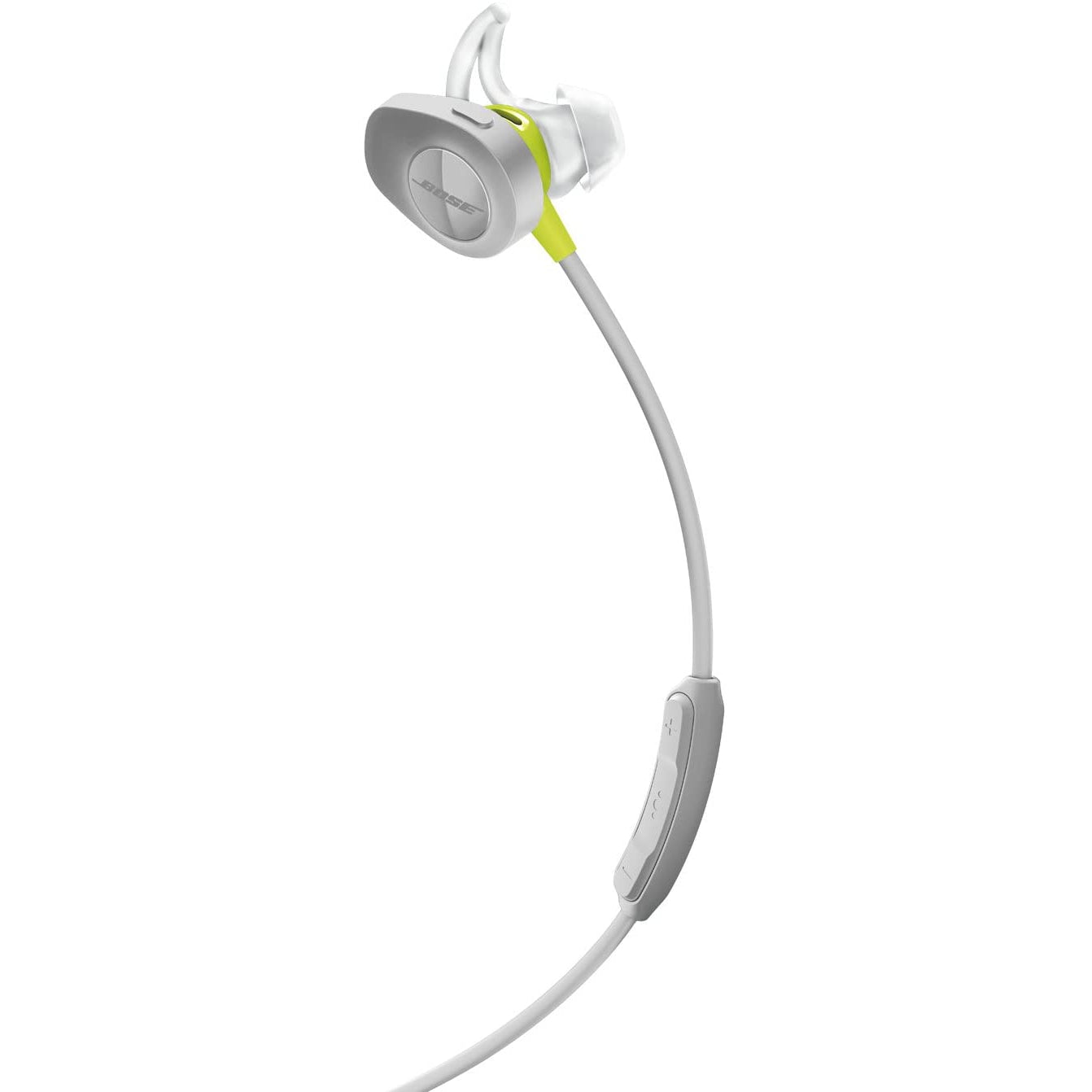 Bose AI1 SoundSport Wireless Earphones, Grey and Yellow