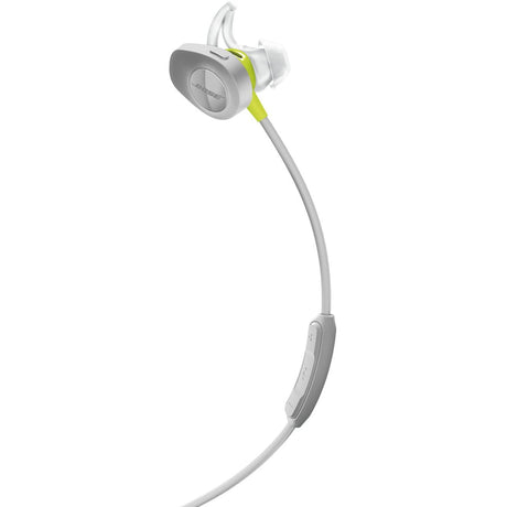 Bose AI1 SoundSport Wireless Earphones, Grey and Yellow