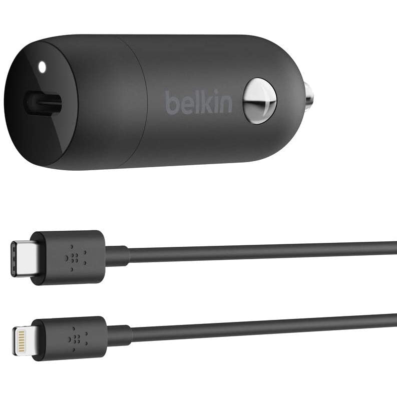 Belkin Boost Charge Car Charger with USB-C Cable - Refurbished