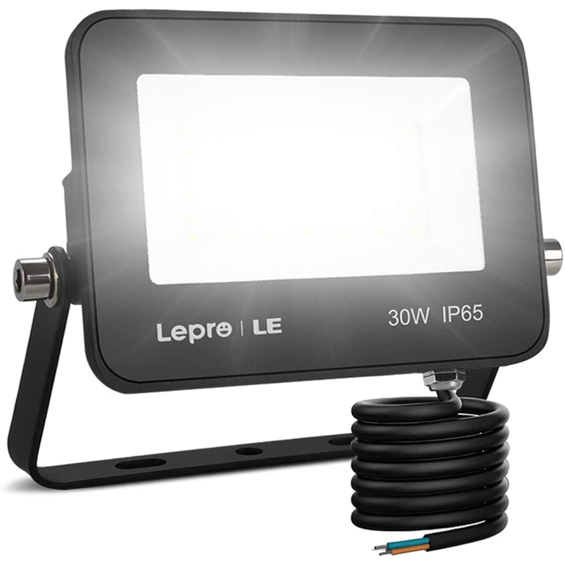 Lepro 30W Led Floodlight Outdoor, 2800 Lumen LED Security Light, 200W Incandescent Lamp Equivalent, Waterproof IP65