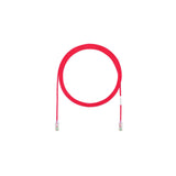 Panduit UTP28SP3MRD Category 6 28 AWG 4-Pair Stranded UTP Patch Cord, 3m, Red