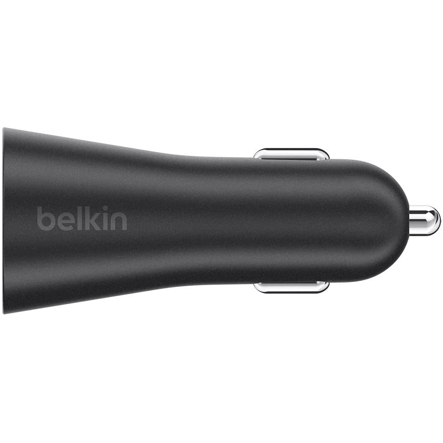 Belkin Boost-Up 2-Port Universal Car Charger, Black - Refurbished