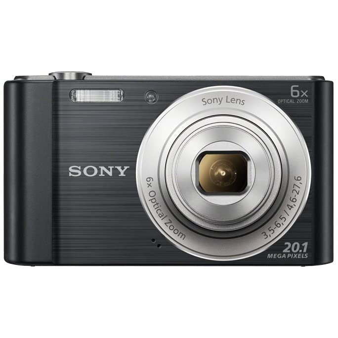 Sony Cybershot DSCW810B Compact Camera, Black
