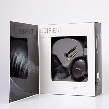 Edifier H850 Over-The-Ear Pro-Wired Headphones - Black