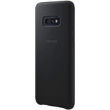 Samsung Galaxy S10e Soft Touch Silicon Cover - White / Black