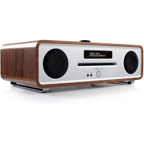 Ruark Audio R4 mk3 Home Audio System (DAB+ / CD / Bluetooth), Walnut