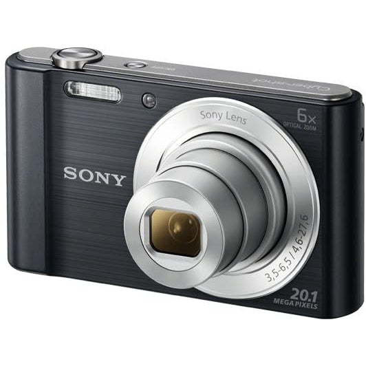 Sony Cybershot DSCW810B Compact Camera, Black