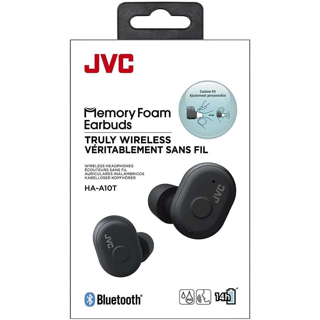 JVC HA-A10T True Wireless Sports Earphones - Black
