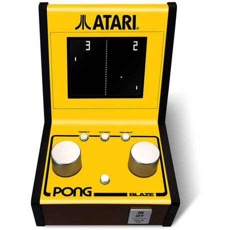 Atari Pong Mini Arcade with Full Colour 2.8" Display (with 12 retro games)