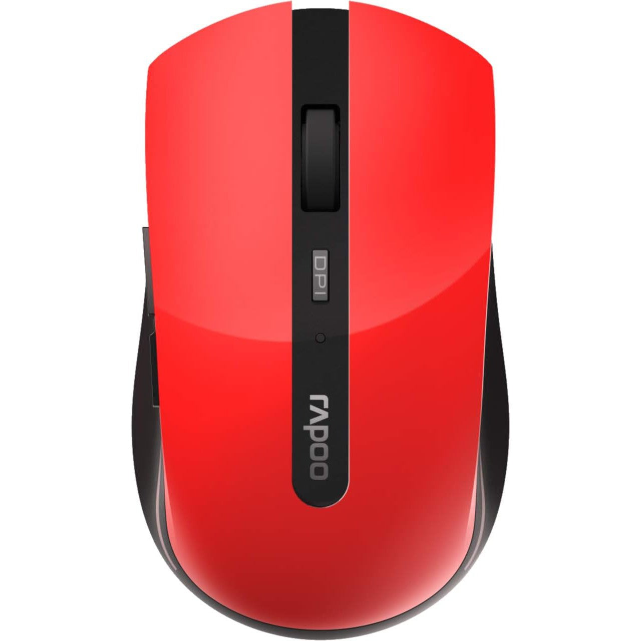 Rapoo 7200M Multi-Mode Wireless Optical Mouse - Red