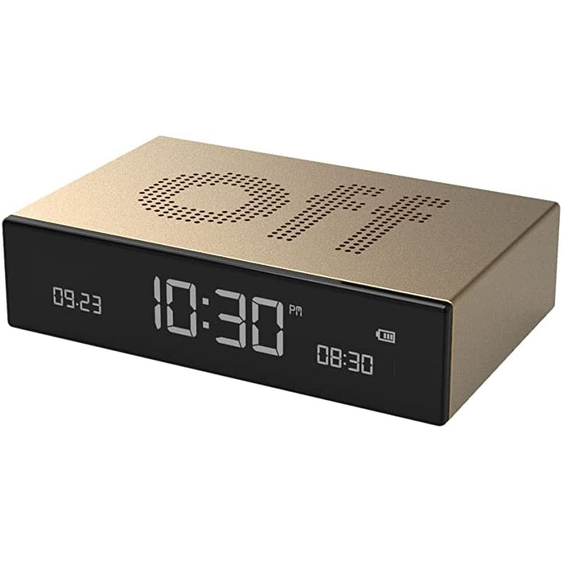 Lexon Flip Premium Reversible Rechargeable Alarm Clock