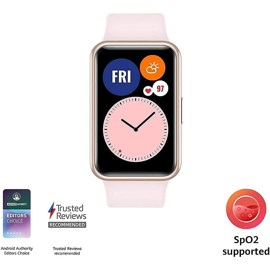 Huawei Watch Fit Smartwatch, Sakura Pink