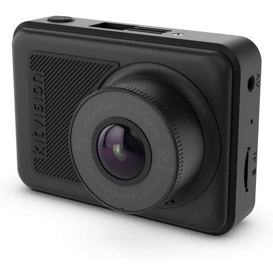 Kitvision Observer Dashcam 1080p Wi-Fi and GPS, Full HD Dashboard Car Camera/Dash Cam with 2.45" Screen