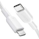 Anker Powerline USB-C to Lightning Cable - White
