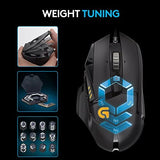 Logitech G502 Proteus Spectrum RGB Tunable Wired Gaming Mouse, Black - Refurbished Good