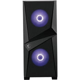 MSI MAG FORGE 100M Mid Tower Gaming Computer Case - Black