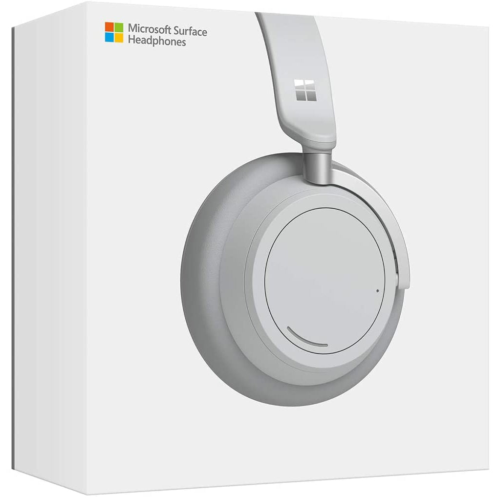 Microsoft Surface Wireless Bluetooth Noise-Cancelling Headphones - Platinum