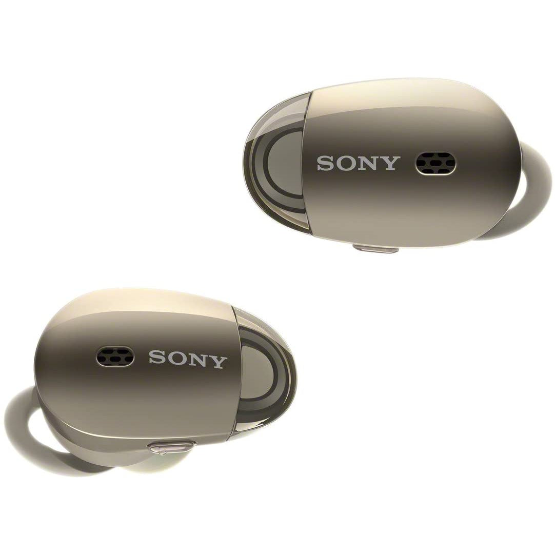 Sony WF-1000X Truly Wireless In-Ear Noise Cancelling Headphones - Gold - Good Condition