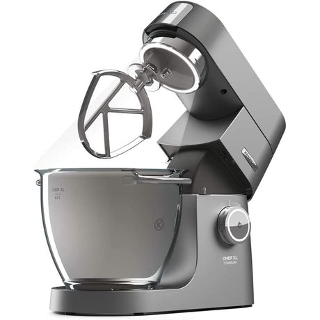 Kenwood Chef Titanium XL Stand Mixer 6.7L Bowl, Silver