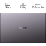 Huawei MateBook D 14 - 14 Inch Laptop with FullView 1080P FHD Ultrabook PC (AMD Ryzen 5, 8 GB RAM, 512 GB SSD)