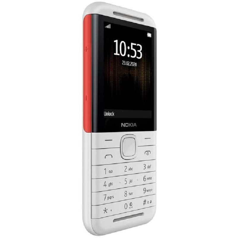 Nokia 5310 TA-1212 Mobile Phone - White / Red
