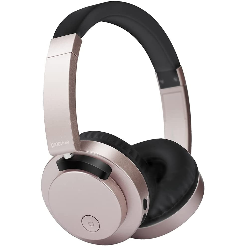 Groov-e Fusion Wireless Bluetooth Headphones - Rose Gold