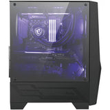 MSI MAG FORGE 100M Mid Tower Gaming Computer Case - Black
