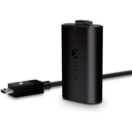 Microsoft S3V-00014 Xbox One Play and Charge Kit Black - Excellent